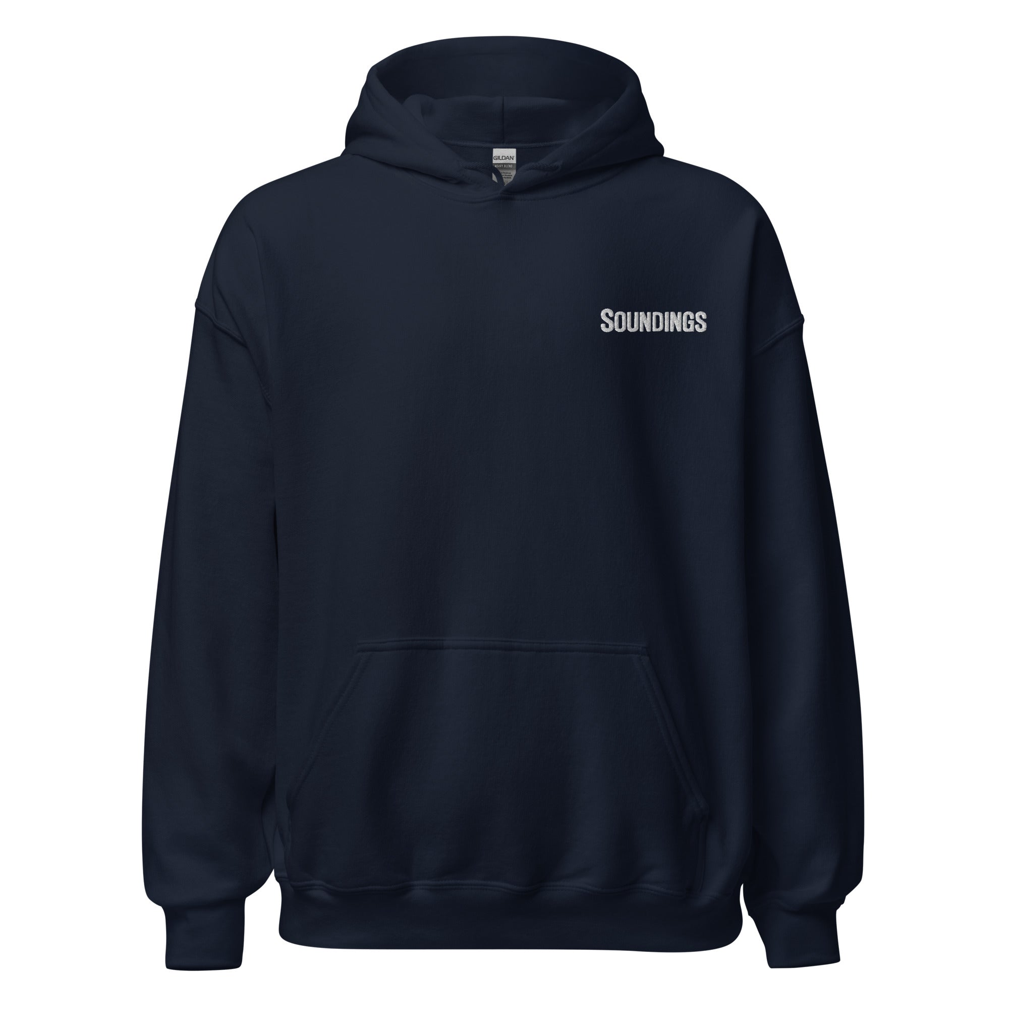 Soundings Unisex Navy Hoodie